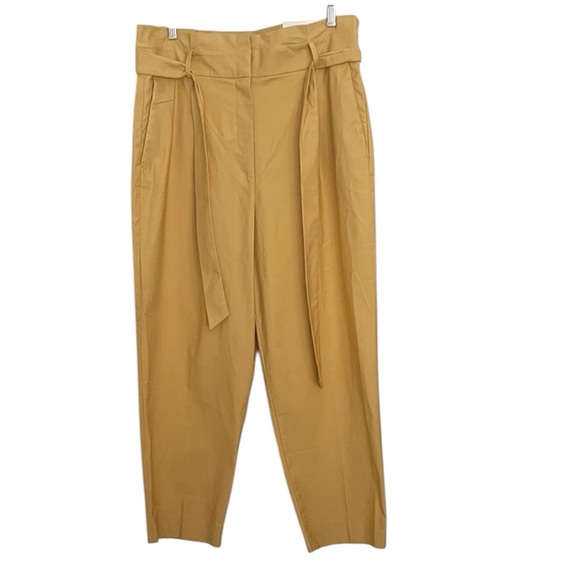 NWT Ann Taylor Chic High Rise Mustard Women's Trousers